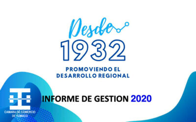 INFORME DE GESTION DE LA CAMARA DE COMERCIO DE TUMACO 2020