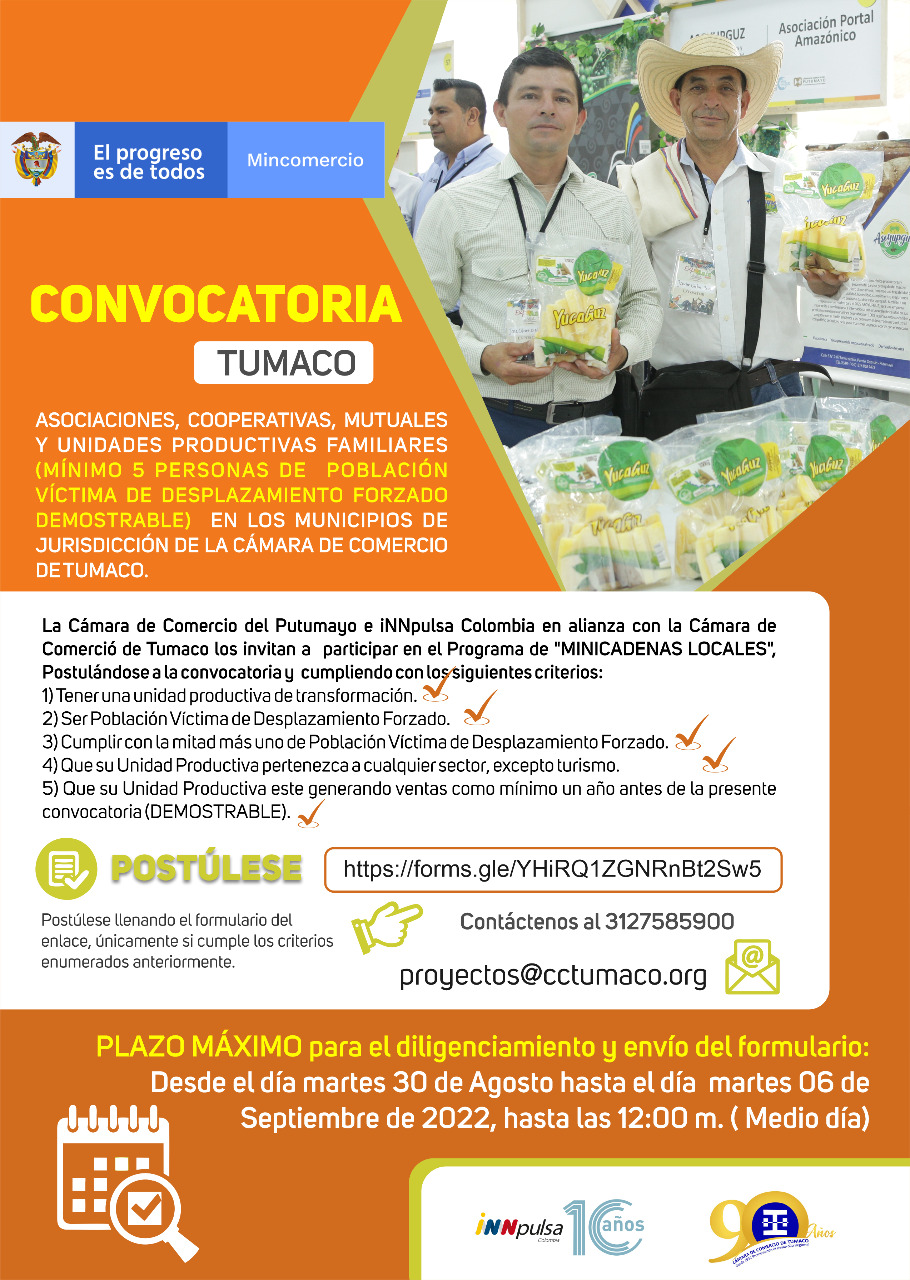 CONVOCATORIA MINICADENAS